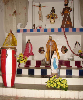 Santeria altar
